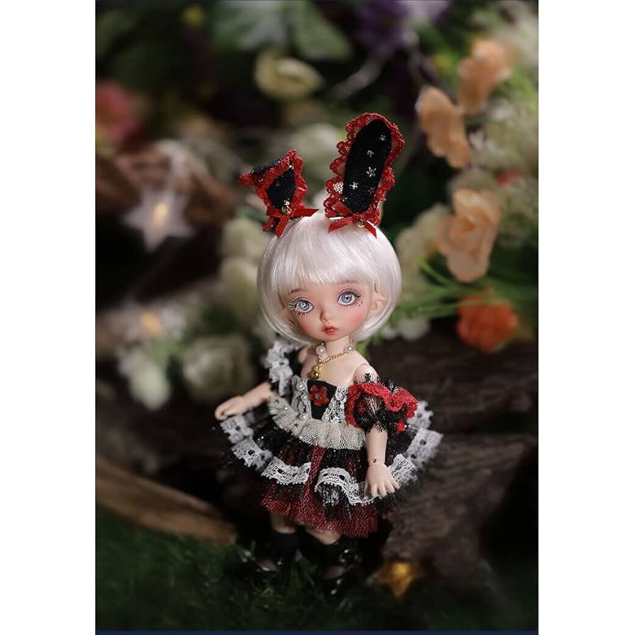 Amazon | KAKAA BJDドール フルセット 1/8 球体関節人形 15cm SD
